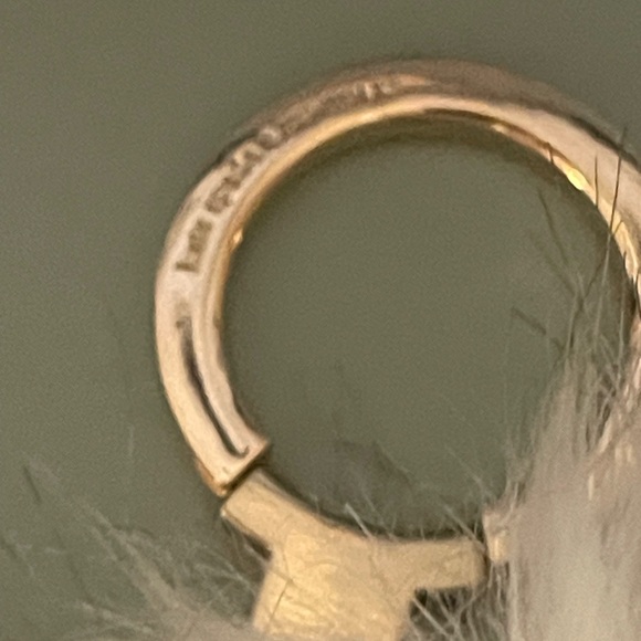 Kate Spade Gray Owl Design Handbag & Owl Keychain - Picture 5 of 10